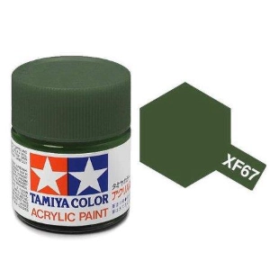 Tamiya Mini XF67 NATO GREEN - Acrilico Opaco 10ml