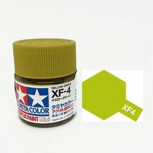 Tamiya Mini XF04 YELLOW GREEN - Acrilico Opaco 10ml