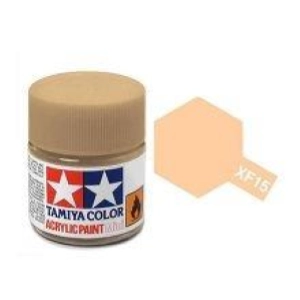Tamiya Mini XF15 FLAT FLESH - Acrilico Opaco 10ml