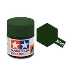 Tamiya Mini XF26 DEEP GREEN - Acrilico Opaco 10ml
