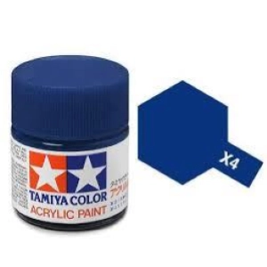 Tamiya Mini X04 BLUE - Acrilico Lucido 10ml