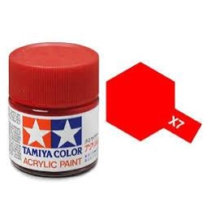 Tamiya Mini X07 RED - Acrilico Lucido 10ml