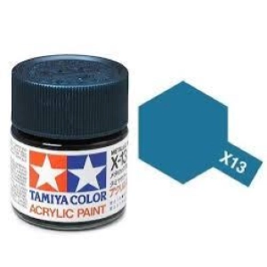 Tamiya Mini X13 METALLIC BLUE - Acrilico Lucido 10ml