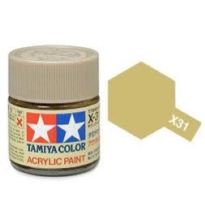 Tamiya Mini X31 TITANIUM GOLD - Acrilico Lucido 10ml