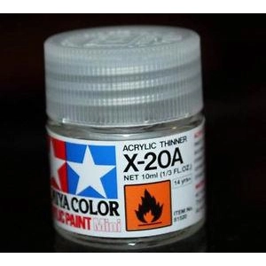 Tamiya X20A DILUENTE THINNER per Acrilici 10ml
