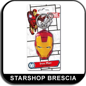 IRON MAN - Iron Man Face Color Pewter Key Ring
