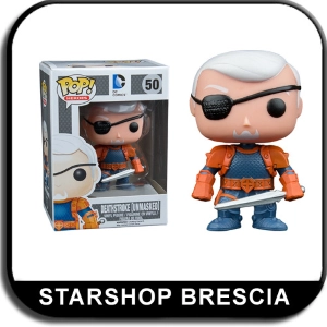 POP! Heroes #50 - Dc Comics - Deathstroke Unmasked Comic Vinyl Figure