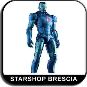 IRON MAN - Mark III Stealth Mode Ver. 1/6 Action Figure 12" Diecast Summer Exclusive - Damaged Brown Box