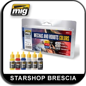 ACRYLIC COLORS - Robots & Mechas Set