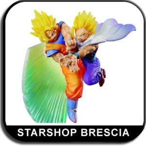 DRAGON BALL - Kamehameha Goku & Gohan Dracap Memorial Pvc Figure