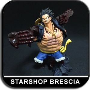 ONE PIECE - SCultures Monkey D. Luffy Gear Fourth Pvc Figure - Damaged Box