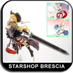 SAMURAI GIRLS - Charles de D'Artagnan with Bathroom Poster 1/8 Pvc Figure Hyakka Ryoran Hobby Japan Limited