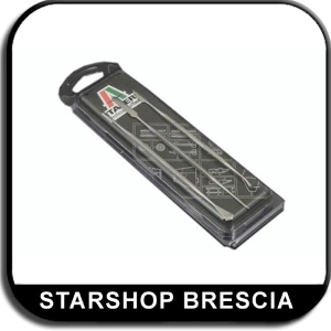 Set of 3 stainless steel carvers - Set di 3 sgarzini doppi in acciaio