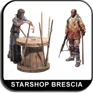 WALKING DEAD TV - Morgan & Walker Deluxe Box Action Figures 2-Pack