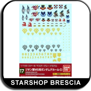 GUNDAM - 1/100 GD-17 MG Zeon General Decals