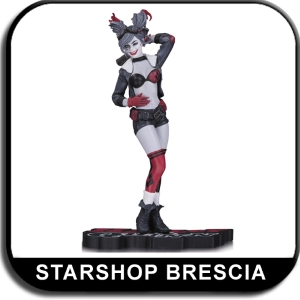 BATMAN - Red , White & Black Harley Quinn Resin Statue