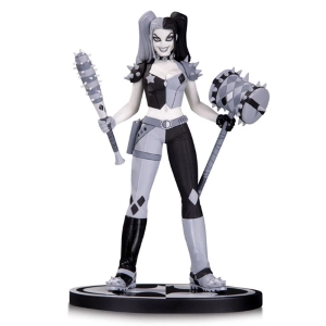 BATMAN - Black & White Harley Quinn by Amanda Conner Resin Statue