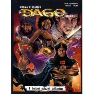 DAGO COLORE 10 NUOVA RISTAMPA I LONTANI PALAZZI DELL'ANIMA