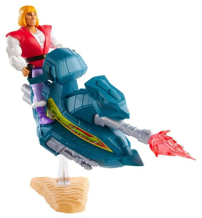 MASTERS OF THE UNIVERSE - Origins - Prince Adam with Sky Sled Action Figure