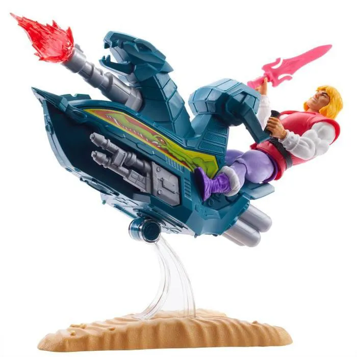 MASTERS OF THE UNIVERSE - Origins - Prince Adam with Sky Sled Action Figure