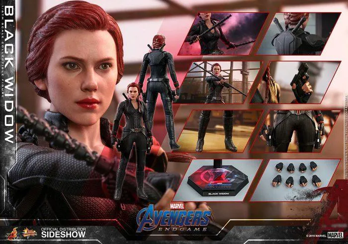 MARVEL - Avengers Endgame - Black Widow 1/6 Action Figure 12" MMS533