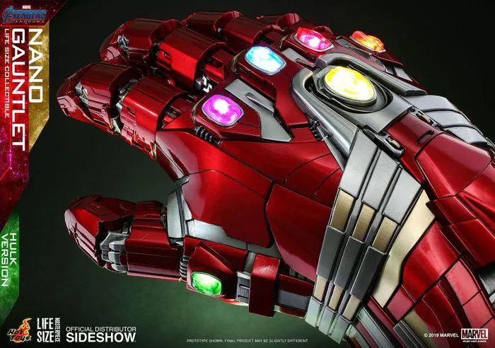 MARVEL - Avengers Endgame - Nano Gauntlet Gauntlet Hulk Ver. 1/1 Replica