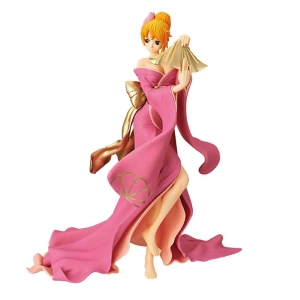 ONE PIECE - Kimono Komachi Nami Pink Ver. Pvc Figure