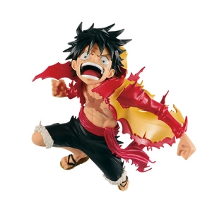 ONE PIECE - SCultures World 4 Monkey D. Luffy Pvc Figure