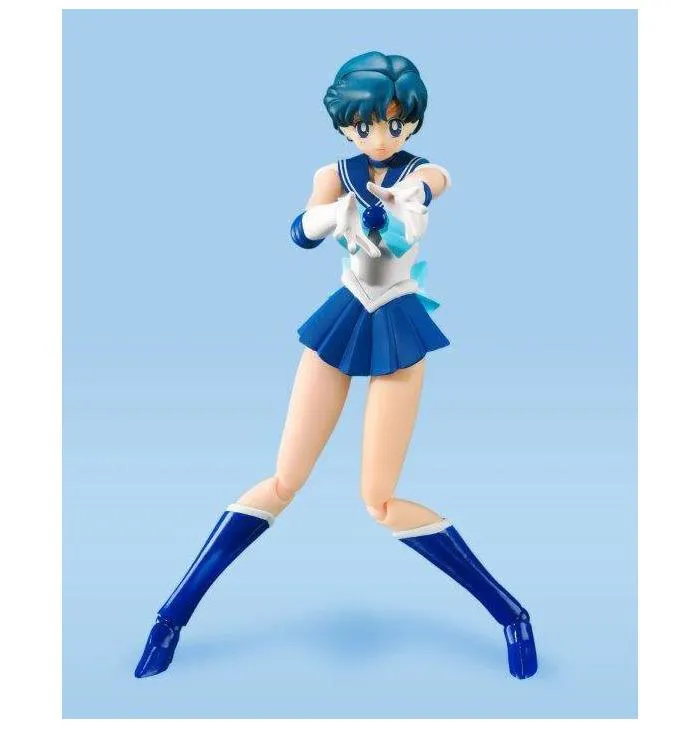 SAILOR MOON - Sailor Mercury Animation Color Edition S.H. Figuarts Action Figure - Damaged Box