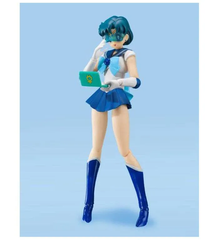 SAILOR MOON - Sailor Mercury Animation Color Edition S.H. Figuarts Action Figure - Damaged Box