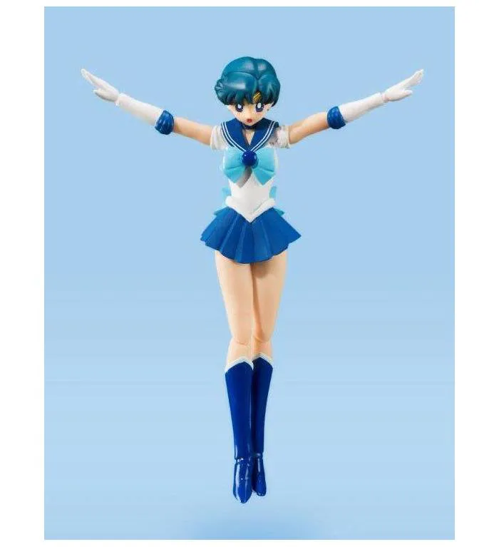 SAILOR MOON - Sailor Mercury Animation Color Edition S.H. Figuarts Action Figure - Damaged Box