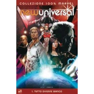 NEW UNIVERSAL 01 TUTTO DIVENNE BIANCO COLLEZIONE 100% MARVEL