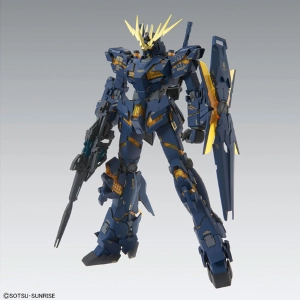 GUNDAM - 1/100 Unicorn Gundam 02 Banshee Ver. Ka Model Kit Master Grade MG