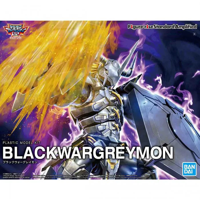 DIGIMON - Figure-rise Standard Black WarGreymon Amplified Model Kit