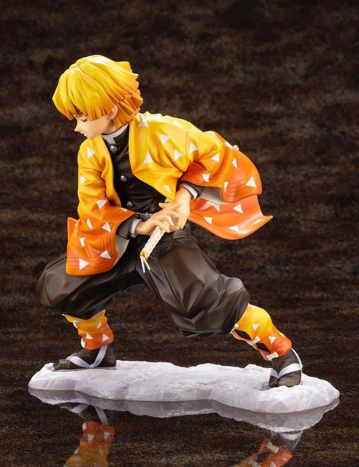 DEMON SLAYER - KIMETSU NO YAIBA - Zenitsu Agatsuma ArtFX J 1/8 Pvc Figure