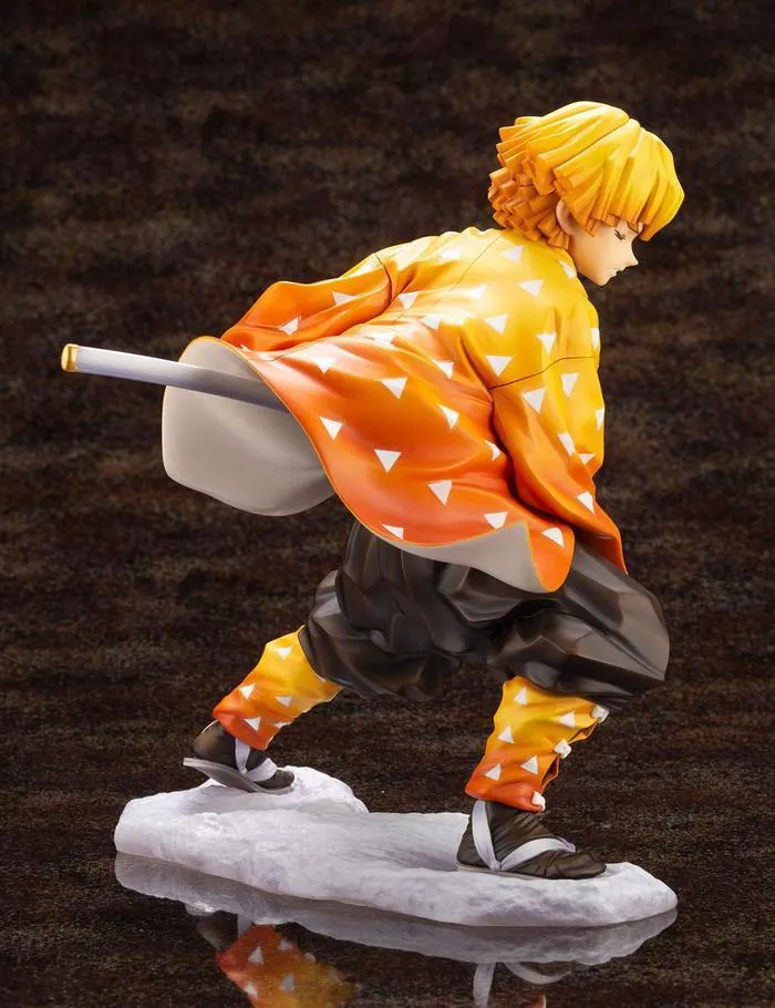 DEMON SLAYER - KIMETSU NO YAIBA - Zenitsu Agatsuma ArtFX J 1/8 Pvc Figure