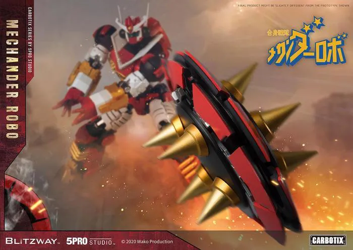 MECHANDER ROBO - Carbotix Hybrid Carbon Action Figure Series CX-003