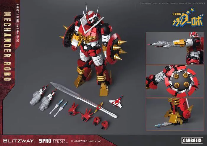 MECHANDER ROBO - Carbotix Hybrid Carbon Action Figure Series CX-003