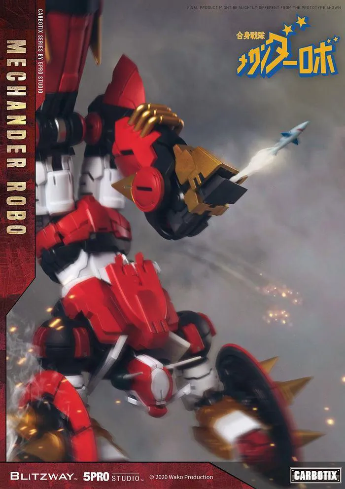 MECHANDER ROBO - Carbotix Hybrid Carbon Action Figure Series CX-003