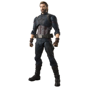 MARVEL - Avengers Infinity - Captain America & Tamashii Effect Explosion S.H. Figuarts Action Figure