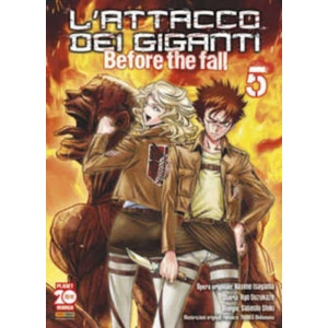 L'ATTACCO DEI GIGANTI BEFORE THE FALL 05 MANGA SHOCK 09