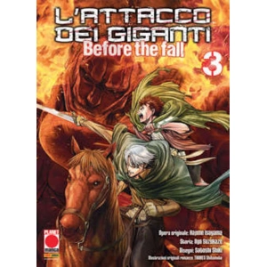 L'ATTACCO DEI GIGANTI BEFORE THE FALL 03 MANGA SHOCK 05