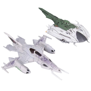 YAMATO STAR BLAZERS 2202 - Mecha Collection Tsvarke Klaus Kiman's custom & Deathvatator Set Model Kit