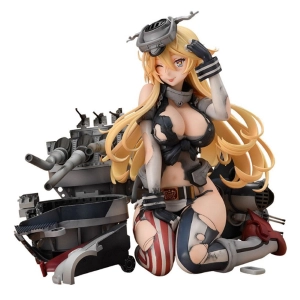 KANTAI COLLECTION - KAN COLLE - Iowa Half-Damaged Heavy Armament Ver. 1/8 Pvc Figure