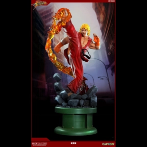 STREET FIGHTER V - Ken 1/4 Polystone Ultra Statue