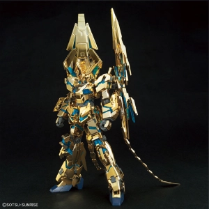 GUNDAM - 1/144 RX-0 Unicorn 03 Phenex Destroy Mode Narrative Ver. Gold Coating Model Kit HGUC # 216