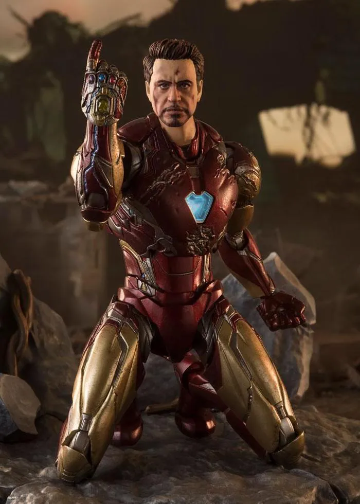 MARVEL - Avengers Endgame - Iron Man Mark 85 I Am Iron Man Edition S.H. Figuarts Action Figure - No Box