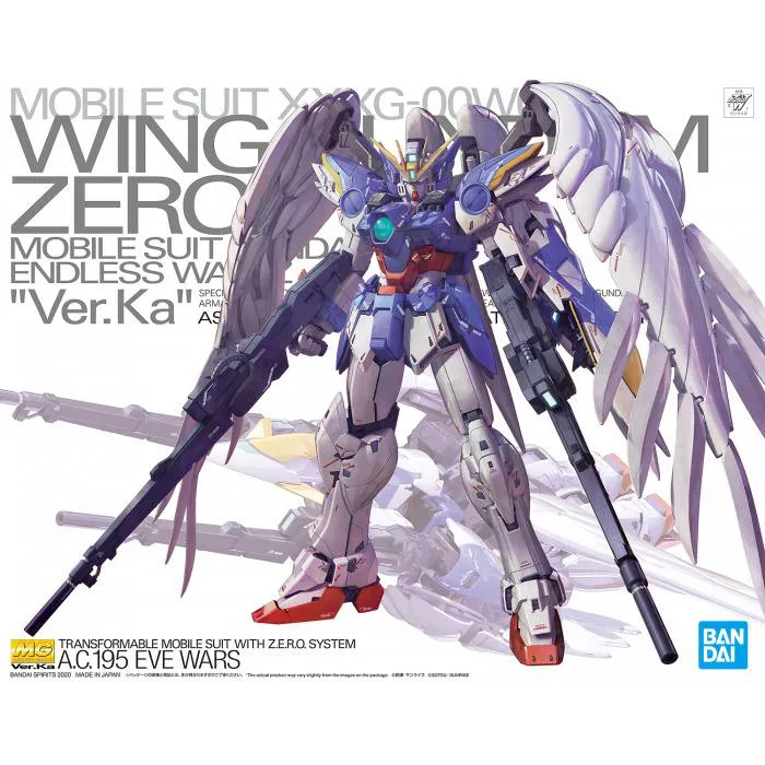 GUNDAM - 1/100 Wing Zero EW Ver. Ka Master Grade Model Kit MG