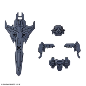 GUNDAM 30MM / 30 MINUTES MISSIONS - 1/144 Option Armor for Long Range Sniping for ALTO, Dark Gray Model Kit # OP03