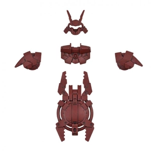 GUNDAM 30MM / 30 MINUTES MISSIONS - 1/144 Option Armor for Close Fighting for PORTANOVA Dark Red Model Kit # OP05